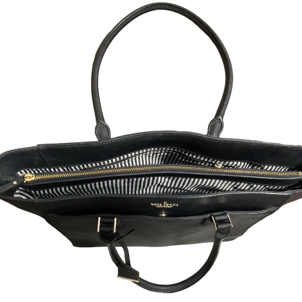 KATE SPADE Black Leather All-Day Tote Bag - Picture 16 of 16